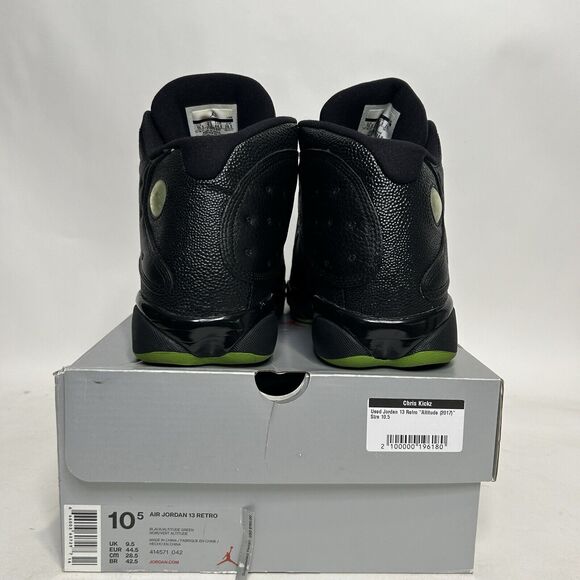 Nike Shoes Air Jordan 13 Retro “Altitude/Black Green” 2017 - Picture 5 of 9